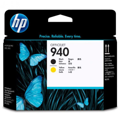 Originální tisková hlava HP C4900A (940), černá/žlutá