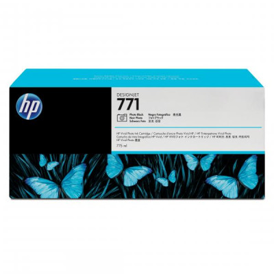 Originální inkoust HP CE043A (771), photo černý, 775 ml