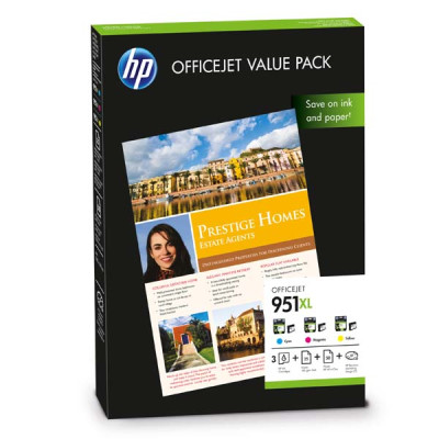 Originální inkoust HP CR712AE (951XL), CMY, 3 × 1500 stran, 3-pack