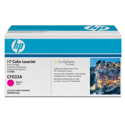 Originální toner HP CF033A (646A), purpurový, 12500 stran