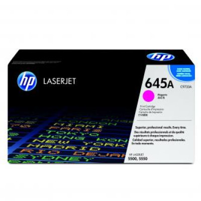 Originální toner HP C9733A (645A), purpurový, 12000 stran