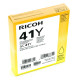 Originální gelová náplň Ricoh GC-41HY (405764), žlutá, 2200 stran