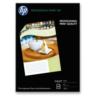 HP Superior Inkjet Paper, bílá, 100, ks oboustranný tisk, Q6592A, pro inkoustové tiskárny, 210x297mm (A4), A4, 180 g/m2