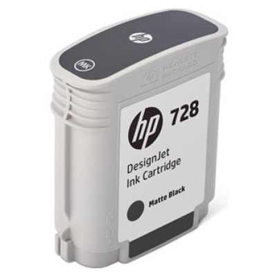 Originální inkoust HP F9J64A (728), matně černý, 69 ml