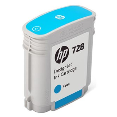 Originální inkoust HP F9J63A (728), azurový, 40 ml