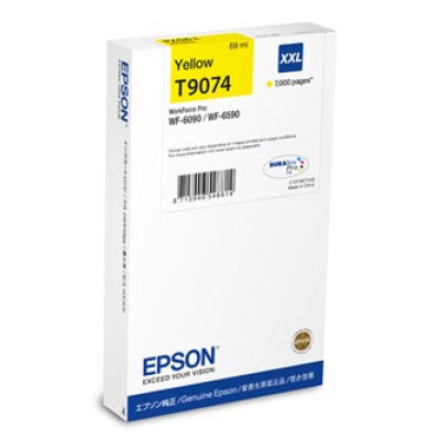 Originální inkoust Epson T9074XXL (C13T90744N), žlutý, 69 ml