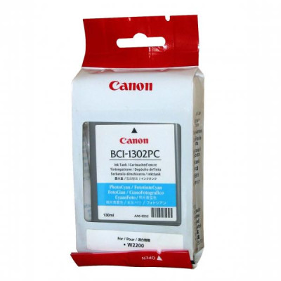 Originální inkoust Canon BCI-1302C (7718A001), azurový, 130 ml