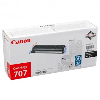 Toner Canon CRG-707Bk (9424A004) na 2500 stran