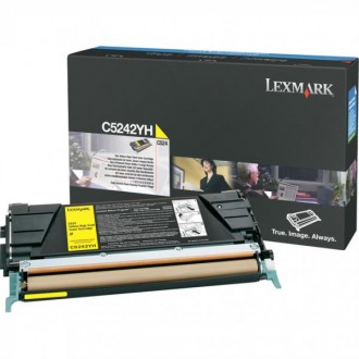 Toner Lexmark C5242YH na 5000 stran