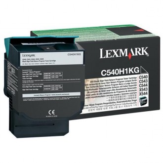 Toner Lexmark C540H1KG na 2500 stran
