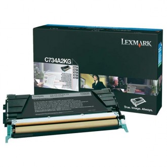 Toner Lexmark C734A2KG na 8000 stran