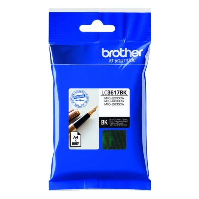 Originální inkoust Brother LC-3617Bk, černý, 550 stran