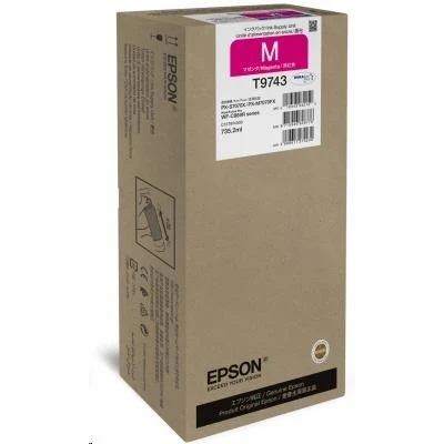 Originální inkoust Epson T9743 (C13T97430N), purpurový, 84000 stran (735,2 ml)