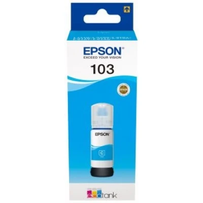 Originální inkoust Epson T00S2 (C13T00S24A, 103), azurový, 65 ml