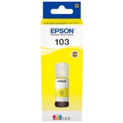 Originální inkoust Epson T00S4 (C13T00S44A, 103), žlutý, 65 ml
