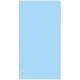 Papírové rozlišovače Donau - 1/3 A4, 235 x 105 mm, 100 ks, modré