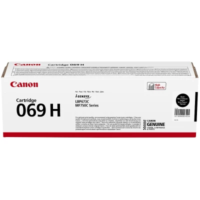 Originální toner Canon 069HBK (5098C002), černý, 7600 stran