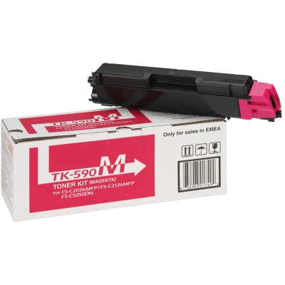 Originální toner Kyocera TK-590M (1T02KVBNL0), purpurový, 5000 stran