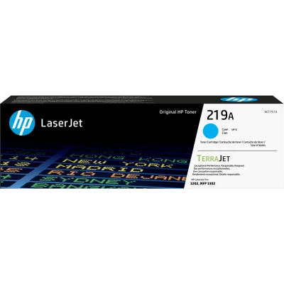 Originální toner HP W2191A (219A), azurový, 1200 stran
