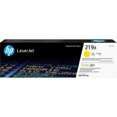 Originální toner HP W2192X (219X), žlutý, 2500 stran