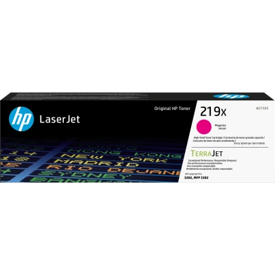 Originální toner HP W2193X (219X), purpurový, 2500 stran