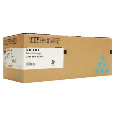 Originální toner Ricoh 406480 (407637), azurový, 6000 stran