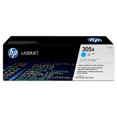 Originální toner HP CE411A (305A), azurový, 2600 stran