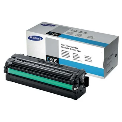 Originální toner Samsung CLT-C505L (SU035A), azurový, 3500 stran