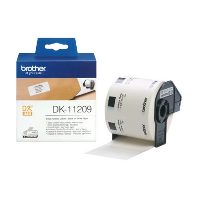 Brother papírové štítky 29mm x 62mm, bílá, 800 ks, DK-11209, pro tiskárny řady QL