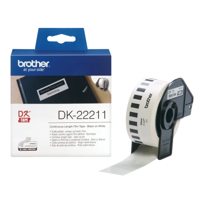 Brother filmová role 29mm x 15.24m, bílá, 1 ks, DK-22211, pro tiskárny štítků